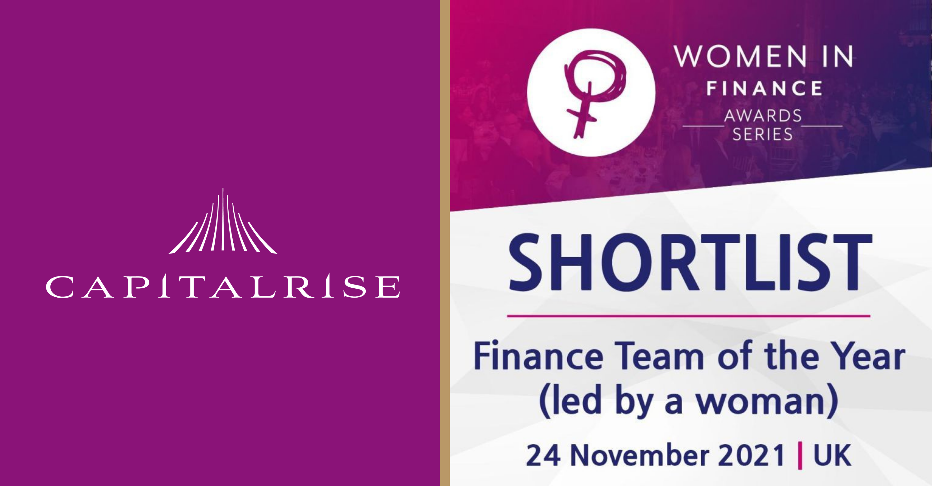 CapitalRise and Women in Finance Awards 2021