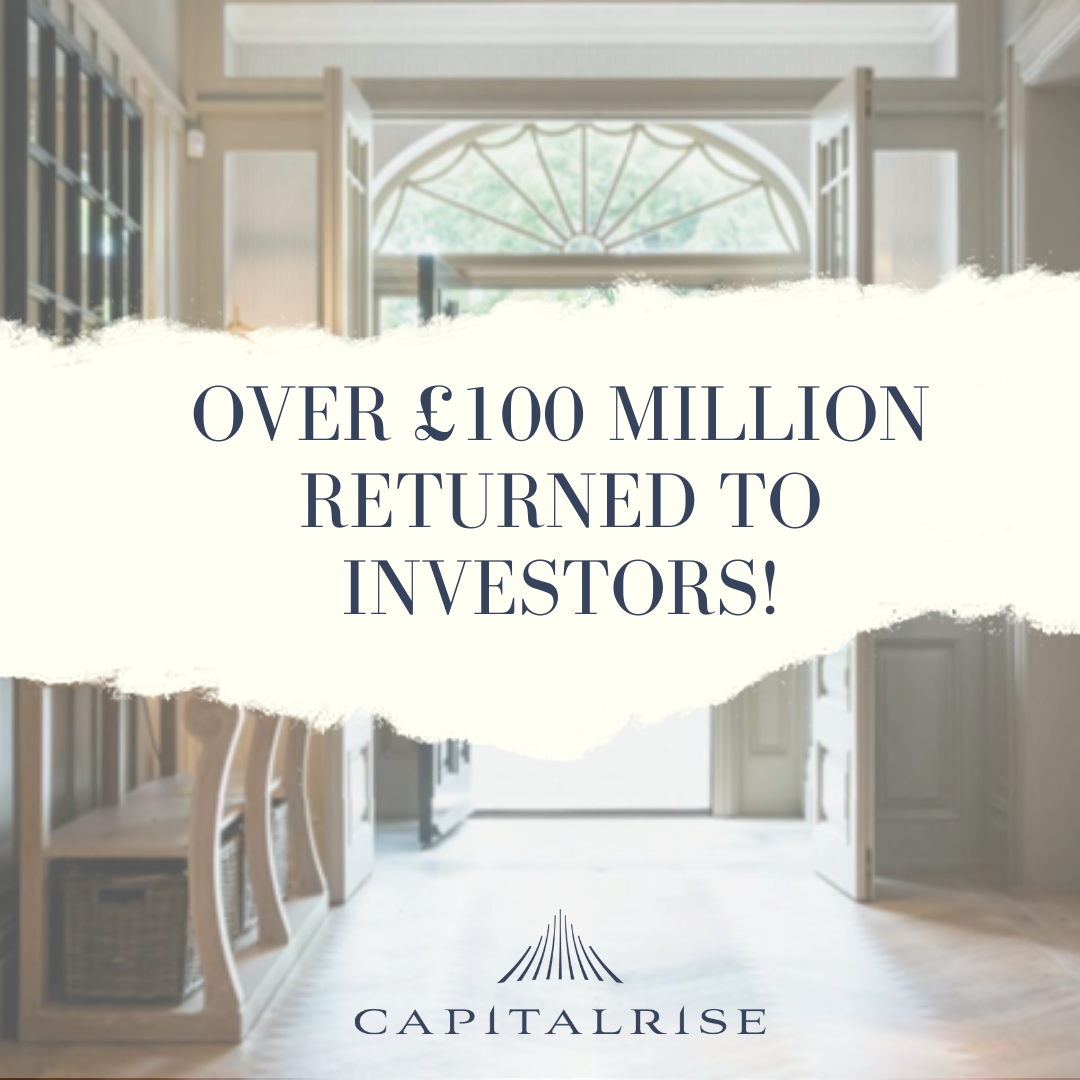 CapitalRise reaches £100 million milestone for funds returned to investors